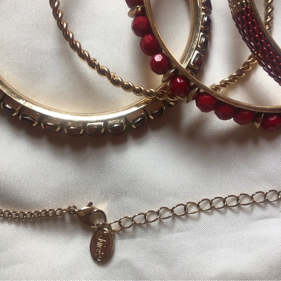 3 for $20 ❤️Claire’s Red Gold Jewelry Set - Picture 4 of 5